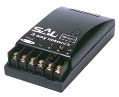 Filtru audio 3 căi auto 200W 4 Ohm HV623 cu conectori aurii