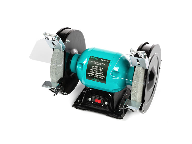 Polizor de banc 350W Detoolz, Ø200 mm