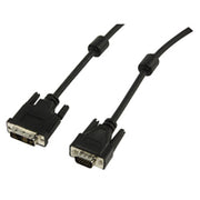 Cablu date monitor LCD DVI–HD15 (VGA) tată 3m – Conversie analog video DVI-A la VGA
