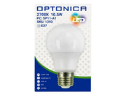 Bec LED 10.5W, E27, Alb Cald, HQ, Consum Redus