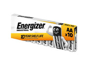 Set 10 baterii alcaline R6 Energizer – AA 1.5V, durată extinsă