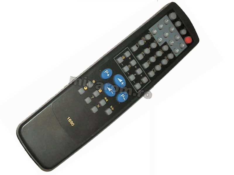 Telecomandă înlocuitoare 1690 – Compatibilă cu televizoare și echipamente audio-video