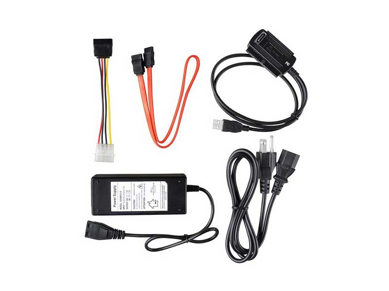 Adaptor USB–IDE 2.5"/3.5" + SATA cu alimentator inclus