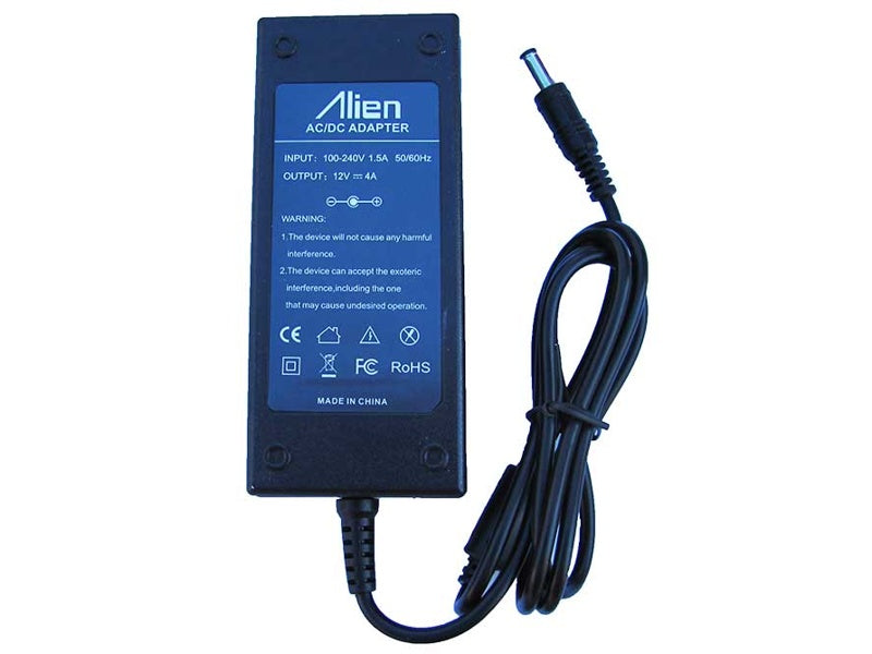 Alimentator Stabilizat 12V 4A – Sursă în Comutație, Mufă 5.5 × 2.1 mm, Protecții Multiple