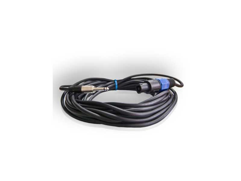 Cablu Audio Jack 6.3mm Tată la Speakon Tată – 3m, Cablu Profesional pentru Boxe și Amplificatoare