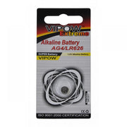 Baterie AG4 Vipow Extreme – Alcalină 1.5V pentru ceasuri, jucării și electronice mici