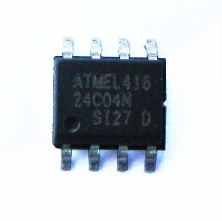 EEPROM 24C04 SMD 512x8 bit I2C – Memorie Serială Compactă SO8 pentru Electronice