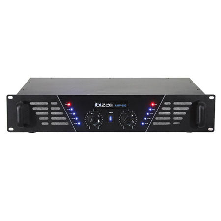 Stație Audio MOSFET 2×480W Ibiza, Rack 19", Ventilare și Protecții