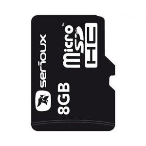 Card MicroSDHC 8GB Serioux Clasa 10 cu adaptor SD, viteză mare și stabilitate