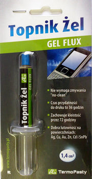 Flux RMA Gel în Seringă 1.4ml – Pentru Lipire SMD și Reparații PCB