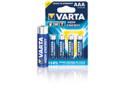 Set 4 baterii Varta High Energy Longlife Power R3 – AAA 1.5V