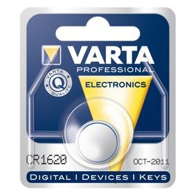 Baterie 3V CR1620 Varta – Litiu pentru ceasuri, telecomenzi și electronice mici