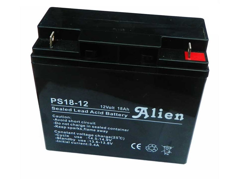 Acumulator plumb-acid 12V – 18Ah – Alien – baterie sigilată SLA VRLA pentru UPS, sisteme alarmă și echipamente electrice