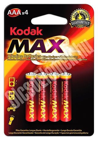 Set 4 baterii R3 Kodak Alkaline – AAA 1.5V
