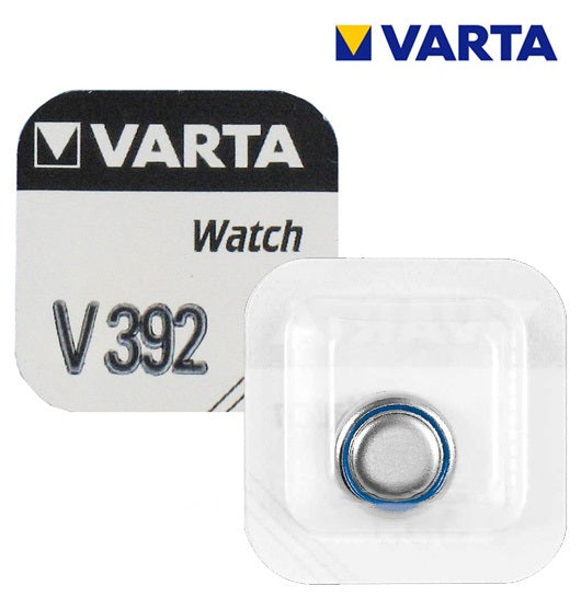 Baterie Varta V392 (AG3) – 1.55V, oxid de argint, pentru ceasuri și electronice de precizie