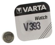 Baterie Varta V393 (AG5) – 1.55V, oxid de argint, pentru ceasuri și electronice de precizie