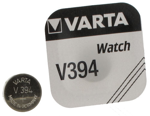 Baterie Varta V394 (AG9) – 1.55V, oxid de argint, pentru ceasuri și dispozitive de precizie