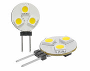 Bec LED G4, 6 LED-uri SMD, 12V, Alb Rece, 0.6W
