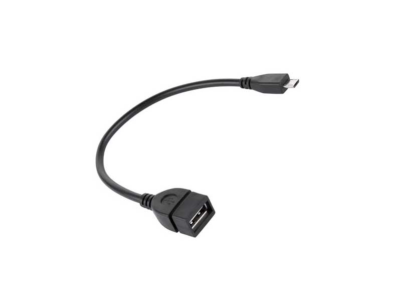 Cablu OTG USB mamă – microUSB tată 20cm – Conectare rapidă pentru dispozitive mobile