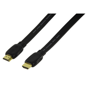 Cablu HDMI 1.4 19p–19p cu Ethernet 3m plat – High Speed, 4K, 3D, ARC, Valueline