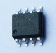 EEPROM 24C08AN SMD Atmel 1024x8 bit I2C – Memorie Serială SOIC-8 Compactă