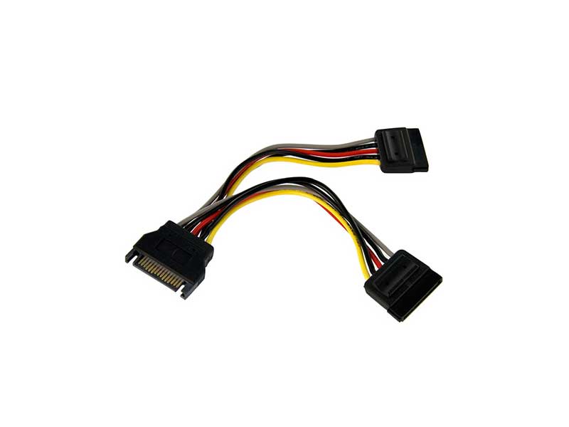 Splitter cablu alimentare SATA – Alimentare dublă pentru dispozitive SATA