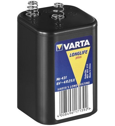 Baterie Varta 431 / 4R25X 6V Longlife Plus – 8500mAh, zinc-carbon