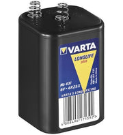 Baterie Varta 431 / 4R25X 6V Longlife Plus – 8500mAh, zinc-carbon
