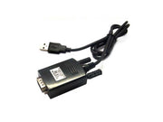 Cablu adaptor USB la Serial RS232 negru – Conectare dispozitive industriale la USB