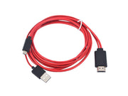 Cablu MHL microUSB–HDMI 1.8m – Conectează telefonul la TV în format digital