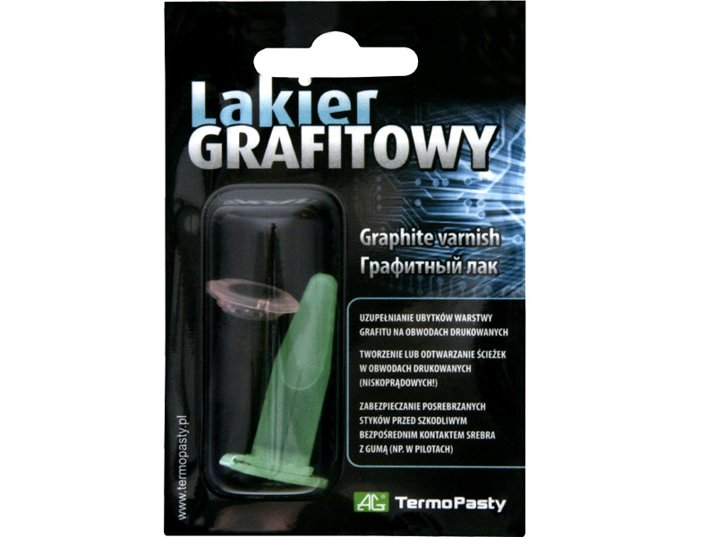 Lac Conductiv cu Grafit – Tub Reparare Trasee PCB & Contacte (2x Flacoane)