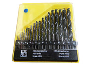 Trusă Burghie Metal 1MM–10MM, 19 Piese – Set Profesional HSS