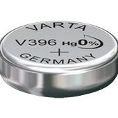 Baterie Varta V396 (AG2) – 1.55V, oxid de argint, pentru ceasuri și electronice miniaturale