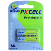 Set 2 acumulatori PKCELL R6 – NiMH 2000mAh, AA 1.2V