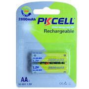 Set 2 acumulatori PKCELL R6 – NiMH AA 2800mAh 1.2V