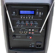 Incintă Acustică ABS Activă 2810AUS-CB Alien – Boxă Portabilă 10 inch cu MP3, Radio, 2 Microfoane Wireless și Acumulator