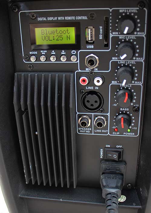 Incintă Acustică ABS Activă 2810AUST Alien – Boxă Activă 10 inch cu Bluetooth, USB/SD și Radio FM