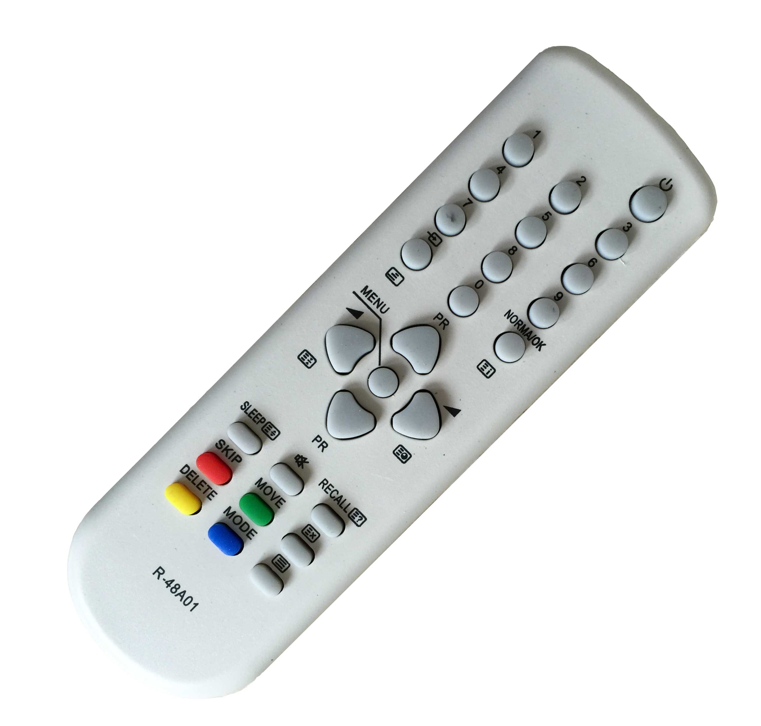 Telecomandă Daewoo R48A01 – Compatibilă cu Modelele Daewoo KR-14E5 și KR-2131FL