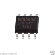 Flash Memory 25Q128 128Mbit SPI – Memorie Serială de Mare Viteză SOIC-8