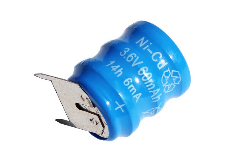 Grup acumulatori rotunzi PKCELL 3.6V 60mAh – 3×Ni-MH pentru case de marcat