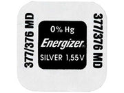 Baterie Energizer V377 (AG4) – 1.55V, oxid de argint, pentru ceasuri și electronice de precizie