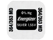 Baterie Energizer V364 (AG1) – 1.55V, oxid de argint, pentru ceasuri și dispozitive de precizie
