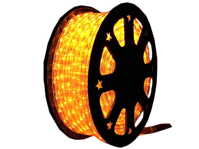 Furtun LED alb cald 80m – Furtun luminos flexibil pentru decor interior și exterior