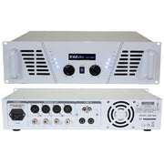 Stație Audio MOSFET 2×800W Ibiza cu Ventilare, Protecții și Rack 19