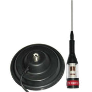 Antena CB cu Magnet 1.48m, 600W, PL-259, Bază 15cm