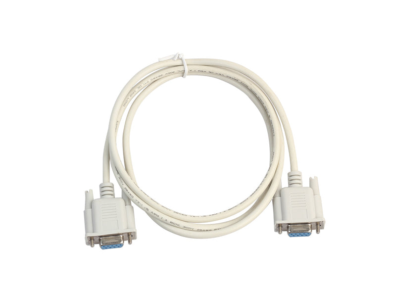Cablu serial 9 pini mamă – 9 pini mamă 1.8m – Extensie pentru porturi RS232