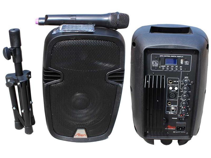 Incintă Acustică Activă 8 inch ABS 2108AMS USB/SD/FM/BT Alien – Boxă Compactă cu Conectivitate Completă