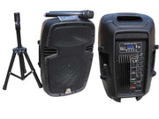 Incintă Acustică Activă 10 inch ABS 2110AMS USB/SD/FM/BT Alien – Boxă Activă Portabilă pentru Evenimente și Karaoke