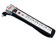 Prelungitor cu Protecție la Supratensiune 6 Cai 3m Alien – Siguranță Sporită pentru Echipamente Sensibile