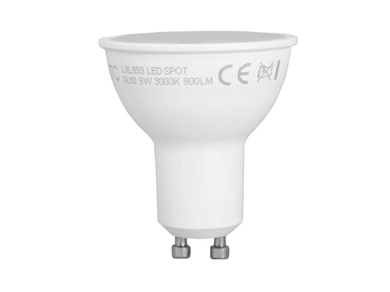 Spot LED GU10, 9W, Alb Cald 3000K, 900lm, A+